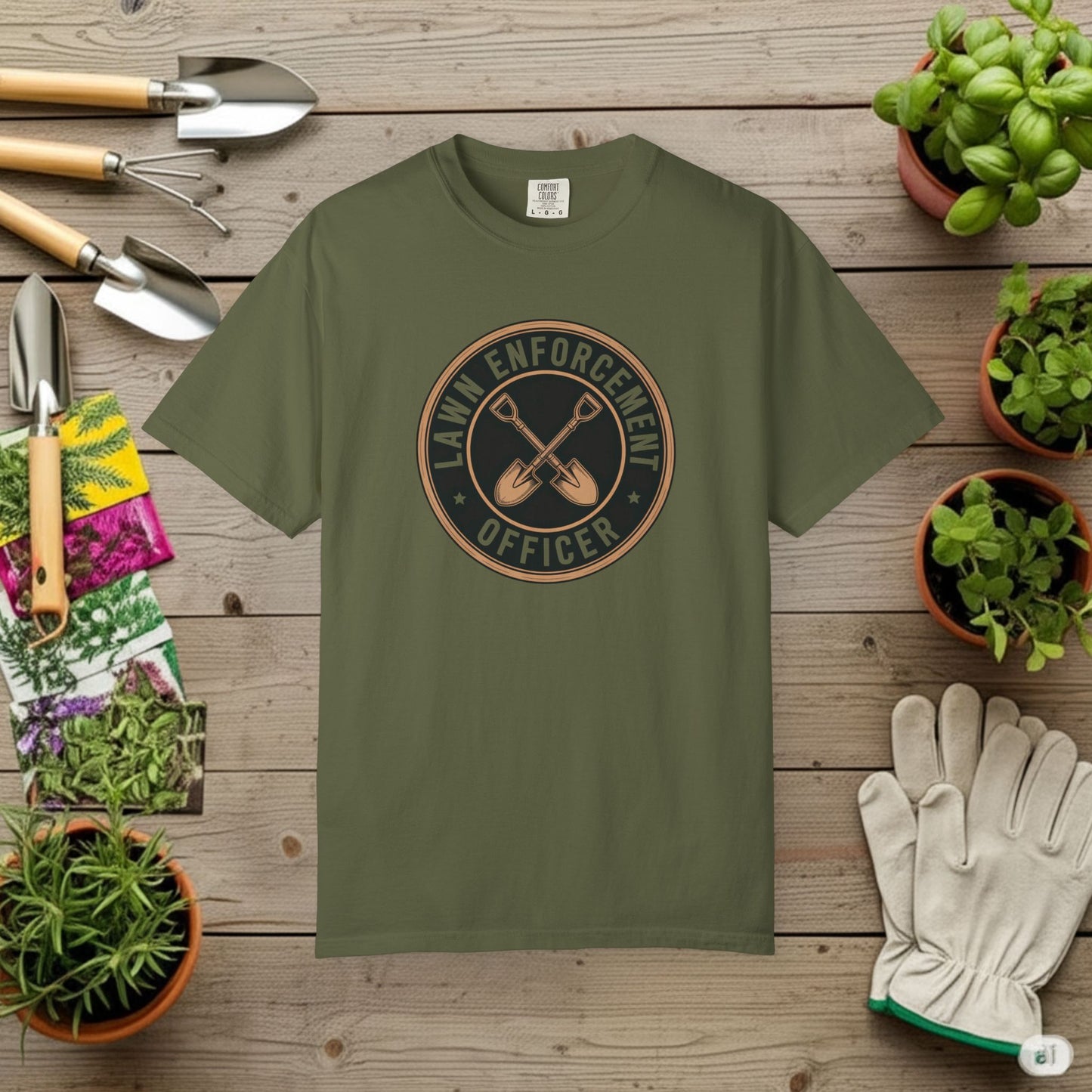 Lawn Enforcement Officer T-Shirt