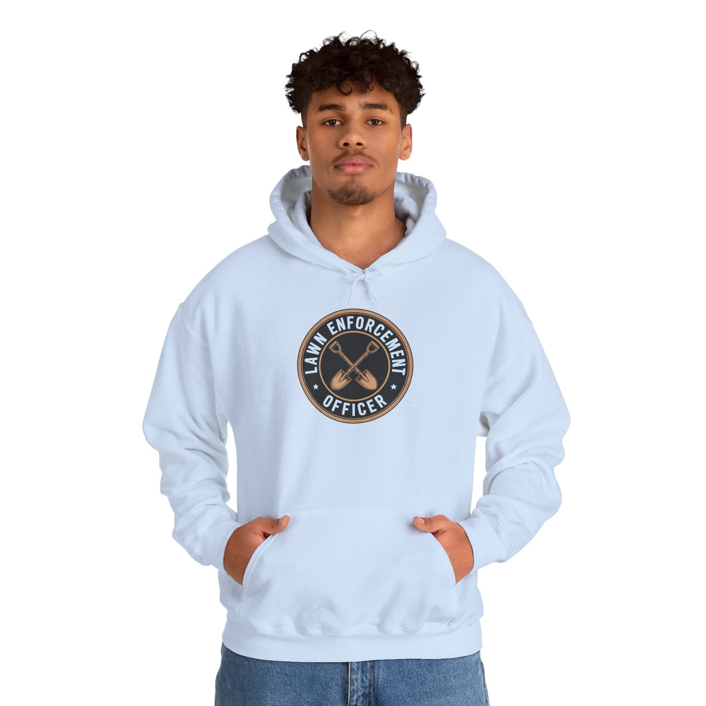 Lawn Enforcement Officer Hoodie — Gardening Sweatshirt for Plant Lovers