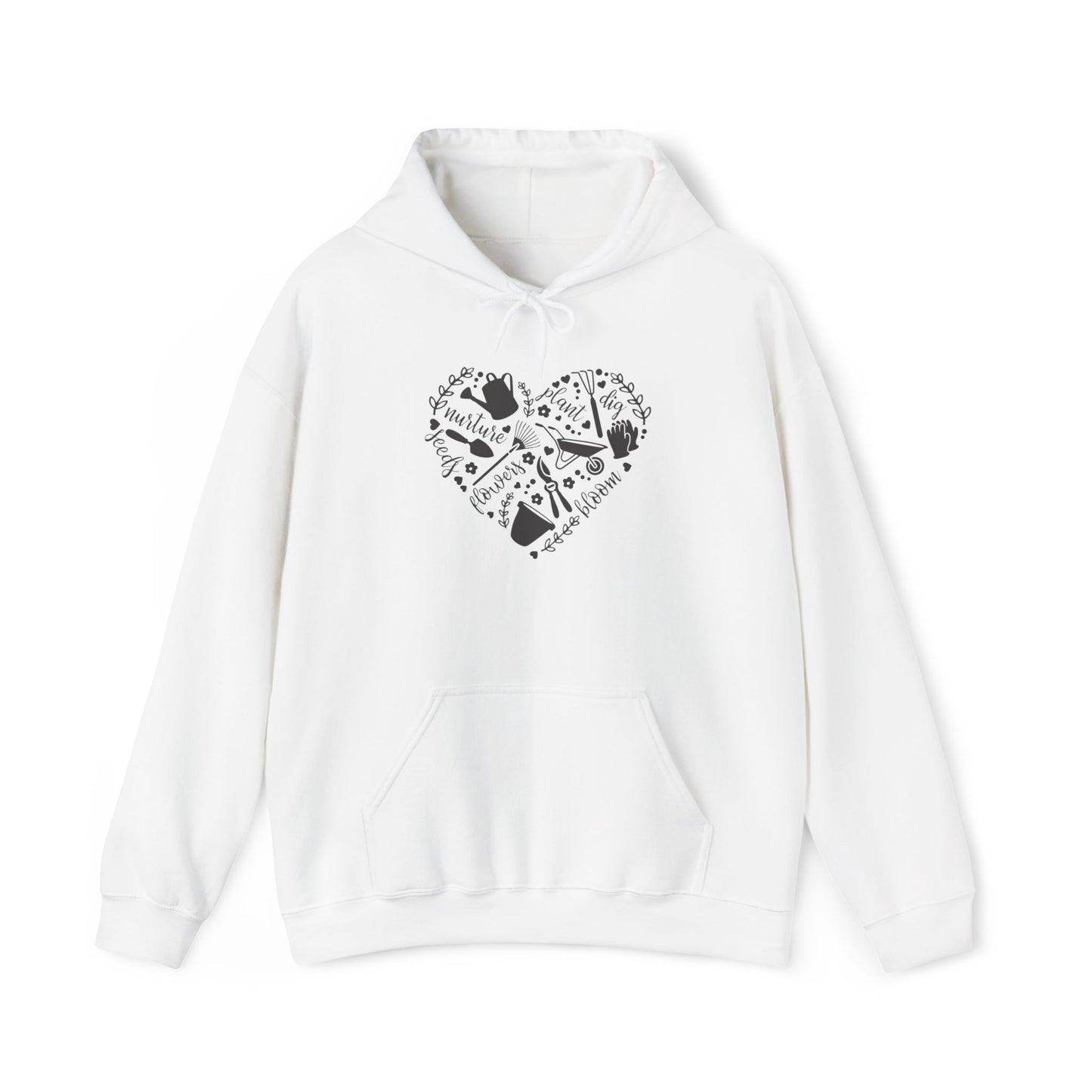 Love Gardening Hoodie — Gardening Sweatshirt for Plant Lovers