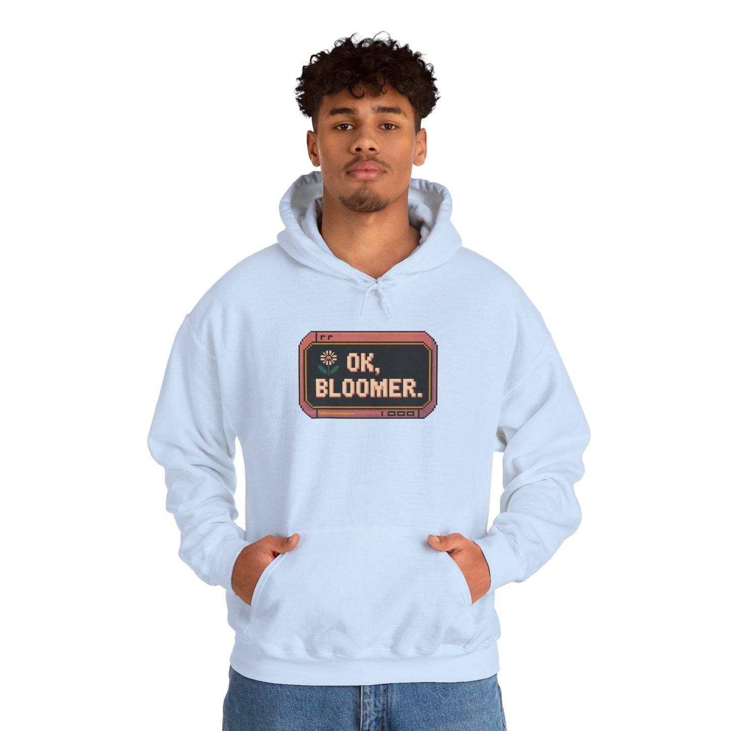 OK Bloomer Hoodie — Gardening Sweatshirt for Plant Lovers