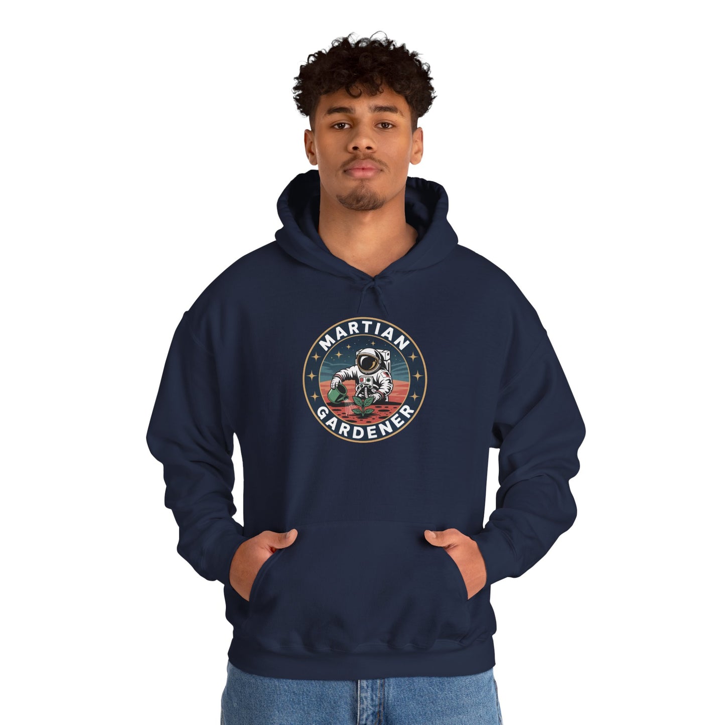 Martian Gardener Hoodie — Gardening Sweatshirt for Plant Lovers