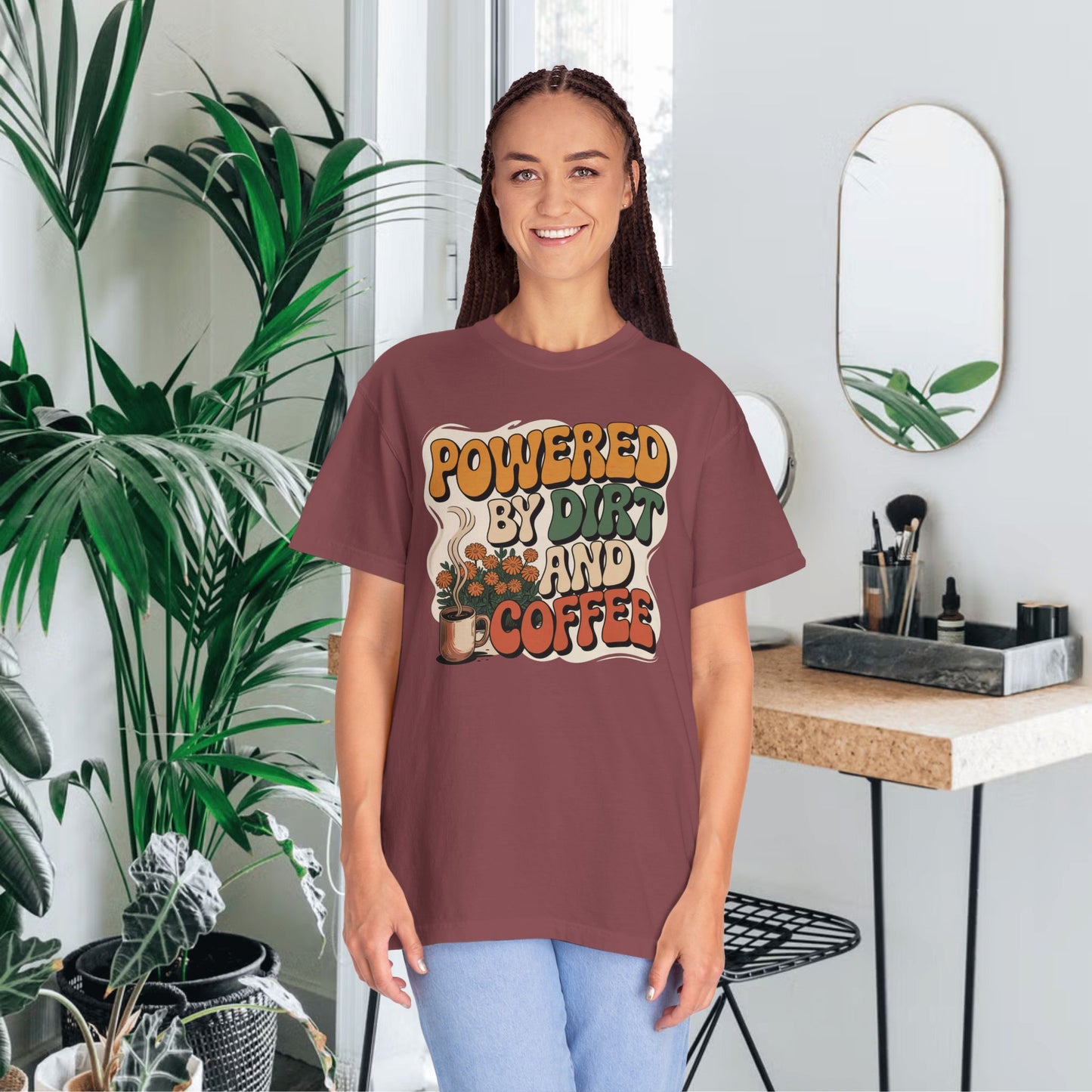 Powered By Dirt and Coffee T-Shirt